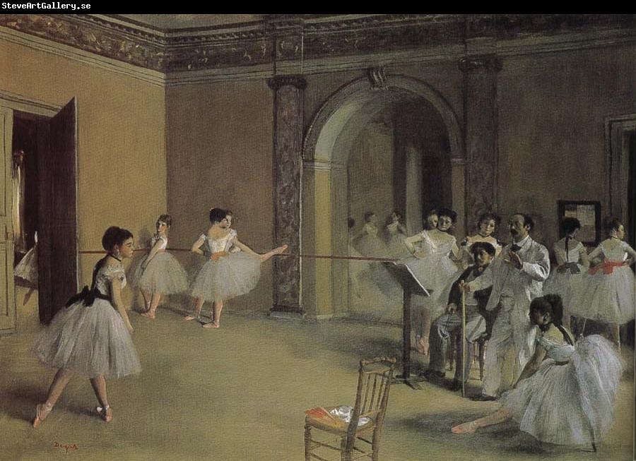 Edgar Degas Opera-s dry running hall
